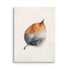 Single Leaf — Japandi ma canvas, minimalist Japanese wall art