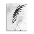 Wild Grass — Japandi zen nature canvas, minimalist Japanese wall art