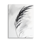 Wild Grass — Japandi zen nature canvas, minimalist Japanese wall art