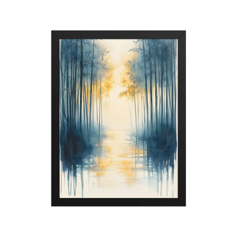 Morning Mist — Framed poster framed poster