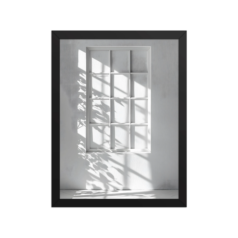 Shadow Play — Framed poster framed poster