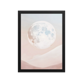 Moon — Japanese minimalist zen ink framed wall art