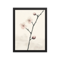 Early Plum — Japanese minimalist framed wall art