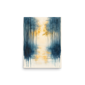 Morning Mist — Japandi komorebi poster, minimalist Japanese wall art print