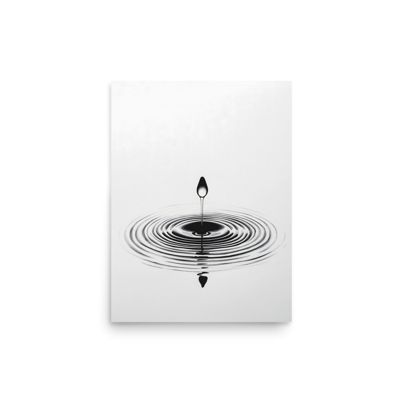 Waterdrop poster