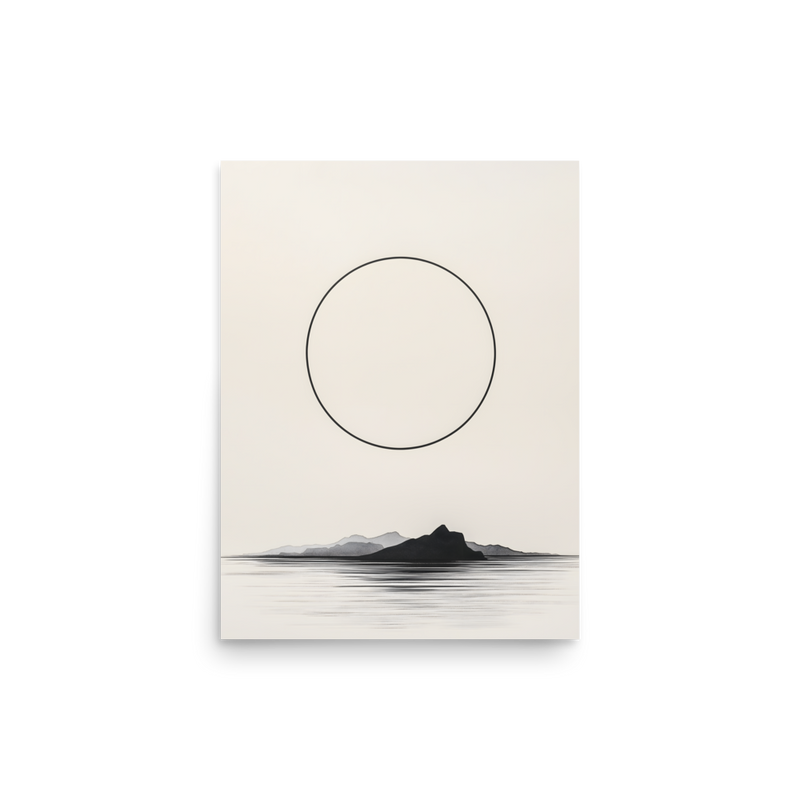 Circle and Space poster