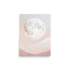 Moon — Japanese minimalist zen ink poster wall art