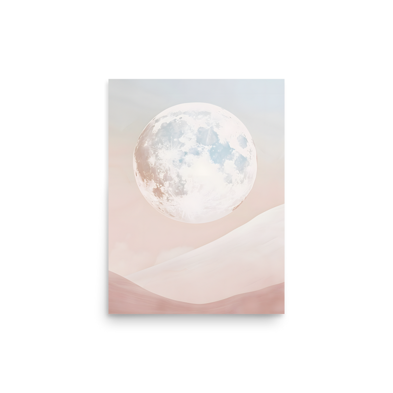 Moon poster