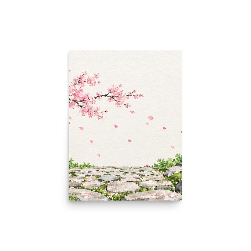 Seasons Garden · Stone Path · Spring poster