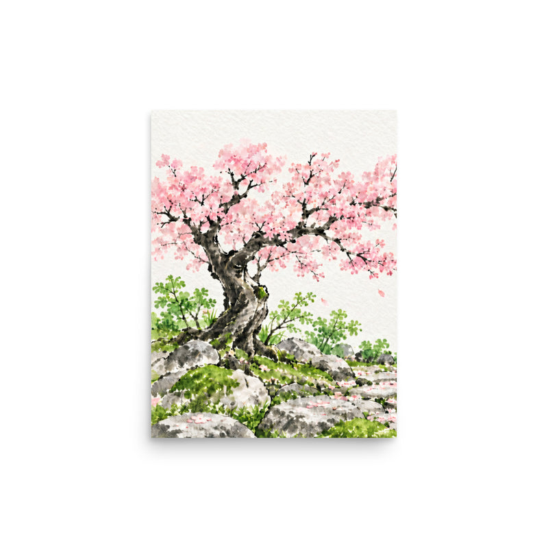Seasons Garden · Cherry Tree · Spring poster