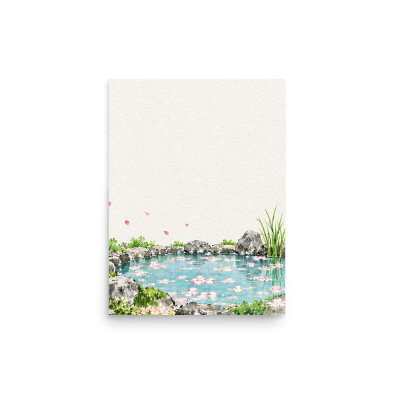 Seasons Garden · Petal Pond · Spring poster