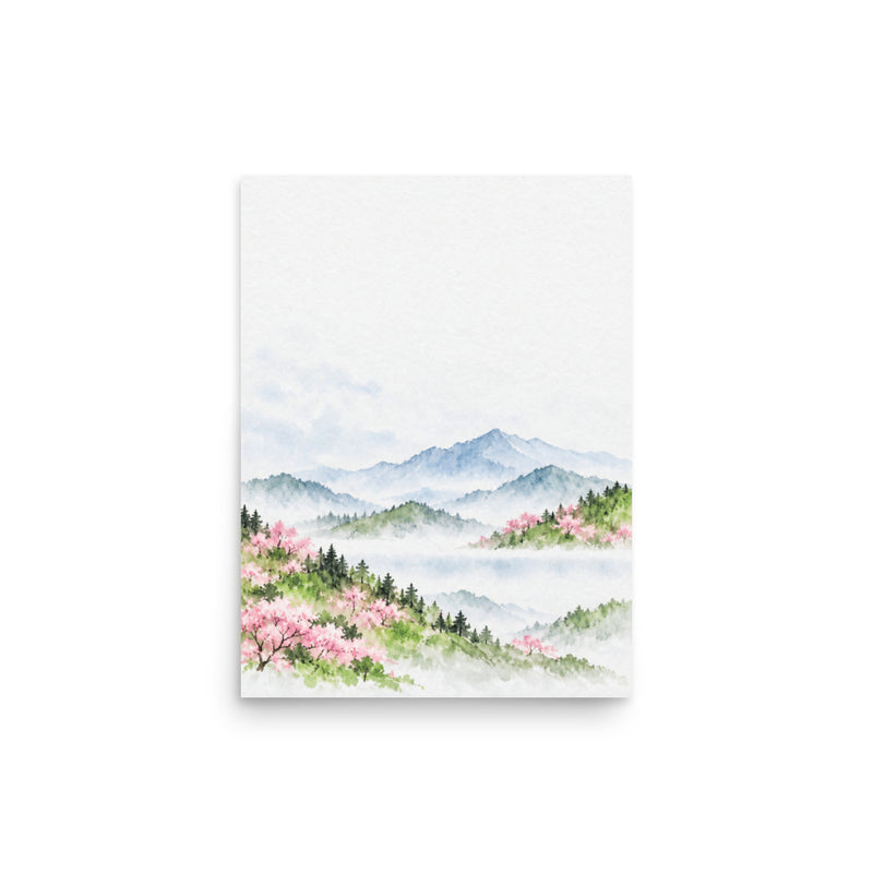 Spring Hills in Bloom poster