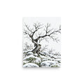 Seasons Garden · Bare Tree · Winter — Japanese minimalist zen nature poster wall art